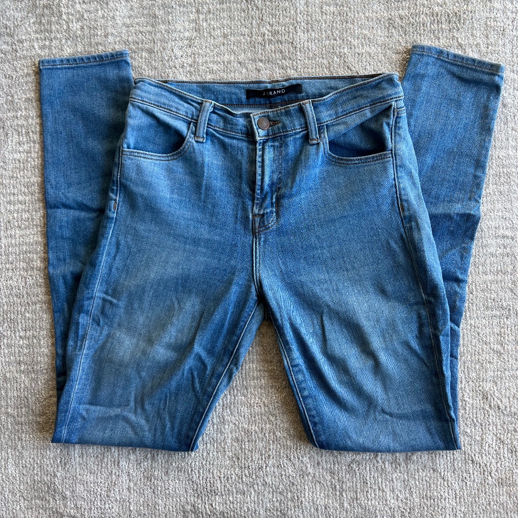 J Brand Maria High Rise Skinny Denim